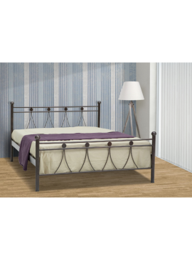 Delch Κρεβάτι Λάμδα Διπλο Μεταλλικό 150x200cm HouseSMetal-furniture165