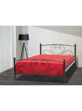 Delch Κρεβάτι Κάλυμνος Διπλό Μεταλλικό 150x200cm HouseSMetal-furniture112
