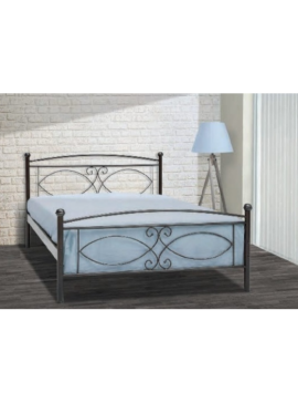 Delch Κρεβάτι Τζια Διπλό Μεταλλικό 160x200cm HouseSMetal-furniture255