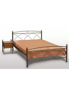 Delch Κρεβάτι Κως Διπλο Μεταλλικό 140x190cm HouseSMetal-furniture157