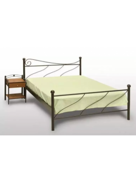 Delch Κρεβάτι Πάρος Μονό Μεταλλικό 90x190cm HouseSMetal-furniture218