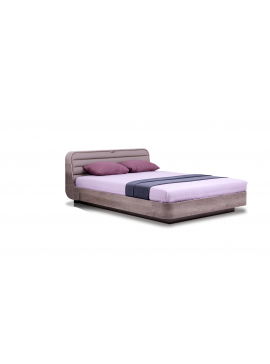 Κρεβάτι ξύλινο με δερμάτινη/ύφασμα SO2 140x200 DIOMMI 45-747 DIOMMI45-747