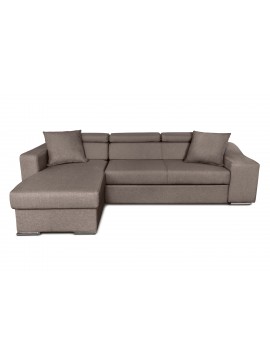 Insi  Stile Γωνιακός καναπές κρεβάτι με αποθηκευτικό χώρο & 2 σκαμπό 264x162εκ. Elephant Αριστερή γωνία   0011.MS03ELSX 