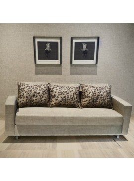 Delch Καναπές κρεβάτι κλικ-κλακ X-large με σούστα Ελληνικής κατασκευής κλειστός 100cm x 215cm ανοικτός 134cm x 215cm Delch-02-2015