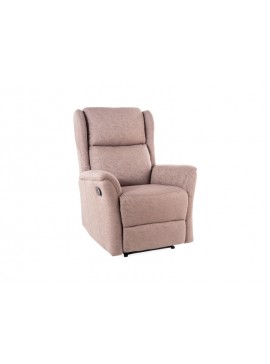 Πολυθρόνα relax ανακλινόμενη υφασμάματινη καφέ ZEUS 74x93x108 DIOMMI 80-1464 DIOMMI80-2513