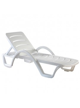 SIESTA HAVANA ΛΕΥΚΗ ΞΑΠΛΩΣΤΡΑ 187Χ54X30εκ.02.0025