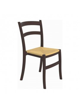 SIESTA TIFFANY S DARK BROWN ΚΑΡΕΚΛΑ ΠΟΛ/ΝΙΟΥ 45Χ51Χ85εκ.20.0054