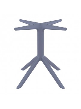 SIESTA SKY DARK GREY ΒΑΣΗ 80X80X73εκ. ΠΟΛ/ΝΙΟΥ 80X80X73εκ.20.0241