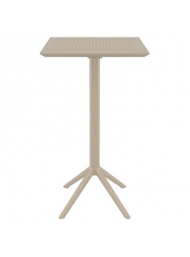 SIESTA SKY TAUPE BAR 60Χ60Χ108εκ.ΠΤΥΣ/ΝΟ ΤΡΑΠ. ΠΟΛ/ΝΙΟΥ 60X60X108εκ.20.0287