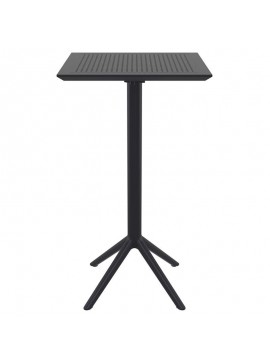 SIESTA SKY BLACK BAR 60Χ60Χ108εκ.ΠΤΥΣ/ΝΟ ΤΡΑΠ. ΠΟΛ/ΝΙΟΥ 60X60X108εκ.20.0289