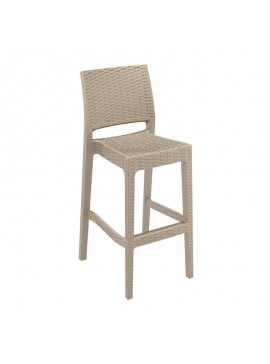 SIESTA JAMAICA TAUPE ΣΚΑΜΠΟ ΠΟΛ/ΝΙΟΥ 40Χ51Χ108εκ.53.0063