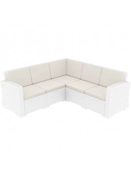 SIESTA MONACO ΜΑΞΙΛΑΡΙΑ ΣΕΤ 3ΤΜΧ ΓΙΑ ΓΩΝΙΑ 67Χ59Χ39/59Χ39Χ7/58Χ58Χ7εκ.53.0172