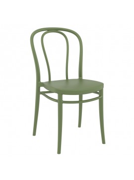 SIESTA VICTOR OLIVE GREEN(Σ14)ΚΑΡΕΚΛΑ ΠΟΛ/ΝΙΟΥ 45Χ52Χ85εκ.20.0313