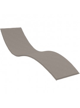 SIESTA SLIM ΣΤΡΩΜΑ POLYESTER 3εκ.LIGHT BROWN 3X204X62εκ.20.0234