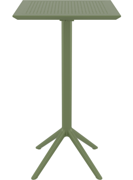 SIESTA SKY OLIVE GREEN BAR 60Χ60Χ108εκ.ΠΤΥΣ/ΝΟ ΤΡΑΠ. ΠΟΛ/ΝΙΟΥ 60X60X108εκ.20.0290