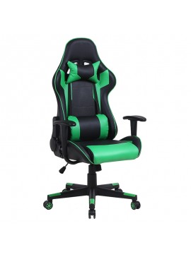 ZITA PLUS A6250 ΜΑΥΡΟ/ΠΡΑΣΙΝΟ ΠΟΛΥΘΡΟΝΑ GAMING  01.0248