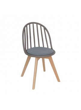 ZITA PLUS Καρέκλα Πολυπροπυλενίου 2τμχ Lion Plus Camel 44X50X79εκ.  20.2702.S