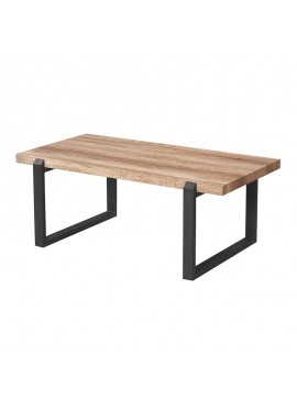 ZITA PLUS LESLY OAK 110Χ60Χ42εκ.ΤΡΑΠΕΖΙ ΣΑΛΟΝΙΟΥ 110Χ60Χ42εκ. 09.0058