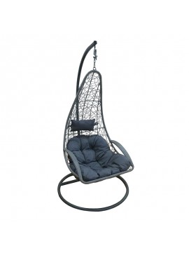 ZITA PLUS NEST33 ΑΝΘΡΑΚΙ 80Χ126/Φ102Χ200εκ. ΜΕΤΑΛΛΙΚΗ 80Χ126/Φ102Χ200εκ.07.0033