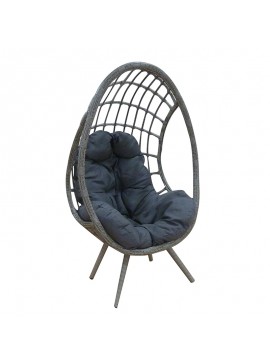 ZITA PLUS NEST32 JUNIOR ΑΝΘΡΑΚΙ 80Χ68Χ138εκ. ΠΟΛΥΘΡΟΝΑ ΜΕΤΑΛΛΙΚΗ 80X68X138εκ.07.0032