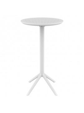 SIESTA SKY WHITE BAR Φ60Χ108εκ.ΠΤΥΣ/ΝΟ ΤΡΑΠ. ΠΟΛ/ΝΙΟΥ Φ60Χ108εκ.20.0295