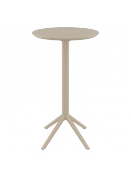 SIESTA SKY TAUPE BAR Φ60Χ108εκ.ΠΤΥΣ/ΝΟ ΤΡΑΠ. ΠΟΛ/ΝΙΟΥ Φ60Χ108εκ.20.0298