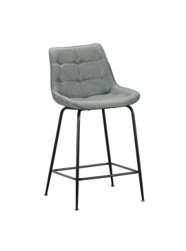ZITA PLUS ERMINA GREY ΥΦΑΣΜΑ(Σ4)62εκ. ΣΚΑΜΠΟ ΜΕΤΑΛΛΙΚΟ 49x49x62-94εκ.43.2755