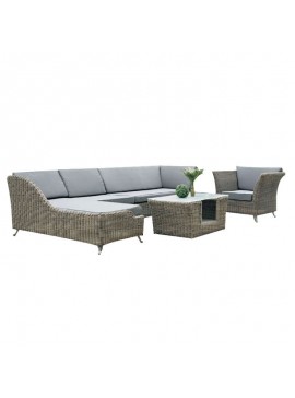  LARGE CORNER ΑΛΟΥΜΙΝΙΟΥ 312εκ ΜΕ ΜΑΞΙΛ 160X312X72/91X84X72/106X64X46εκ.06.7010
