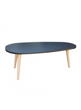 Τραπέζι σαλονιού "LEFT" χρώματος μαύρο 88,5x47,5x33 001-00264