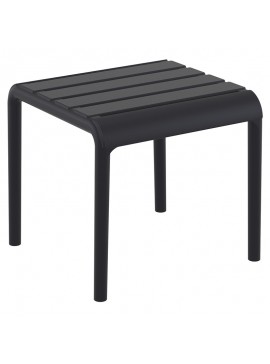 SIESTA PARIS BLACK ΤΡΑΠΕΖΙ 42X41X40εκ. ΠΟΛ/ΝΙΟΥ 42X41X40εκ.20.0844