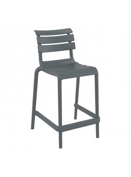 SIESTA HELEN 65εκ. ΣΚΑΜΠΟ DARK GREY ΠΟΛ/ΝΙΟΥ 52X55X95εκ.20.0839