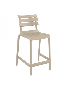 SIESTA HELEN 65εκ. ΣΚΑΜΠΟ TAUPE ΠΟΛ/ΝΙΟΥ 52X55X95εκ.20.0840
