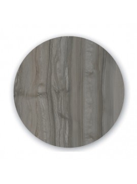 ZITA PLUS ΕΠΙΦΑΝΕΙΑ Φ70εκ. GREY WOOD ΒΕΡΖΑΛΙΤ Φ70Χ2.5εκ.13.0082