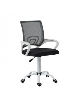 ZITA PLUS A1850 SW ΛΕΥΚΟ/ΜΑΥΡΟ MESH ΠΟΛΥΘΡΟΝΑ ΓΡΑΦΕΙΟΥ 62Χ52Χ43-84/50-93εκ.01.0750