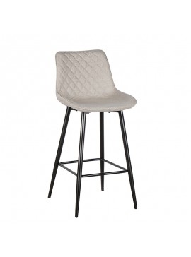 ZITA PLUS ALESIA BEIGE ΥΦΑΣΜΑ 73εκ. ΣΚΑΜΠΟ ΜΕΤΑΛΛΙΚΟ 50X51X73-104εκ.43.1375