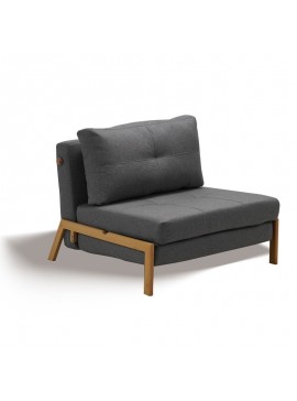 ZITA PLUS SARA Q GREY ΥΦΑΣΜΑ ΠΟΛΥΘΡΟΝΑ/ΚΡΕΒΑΤΙ 95Χ96εκ. 95Χ96Χ40-79εκ. - ΚΡΕΒ.95Χ198Χ36εκ.40.0031
