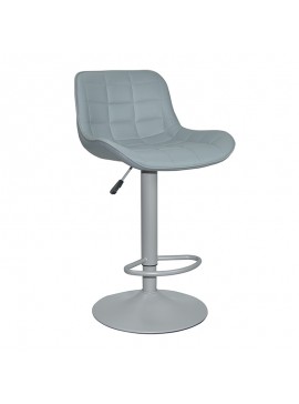 ZITA PLUS BAR93 GREY PU(Σ2)ΣKAMΠO ΜΕ ΑΜΟΡΤΙΣΕΡ 48Χ50Χ60-80/85-106εκ.43.2763