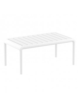 SIESTA PARIS WHITE ΤΡΑΠΕΖΙ 90X50X40εκ. ΠΟΛ/ΝΙΟΥ 90X50X40εκ.20.0849