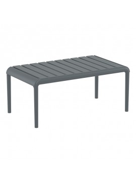 SIESTA PARIS DARK GREY ΤΡΑΠΕΖΙ 90X50X40εκ. ΠΟΛ/ΝΙΟΥ 90X50X40εκ.20.0851