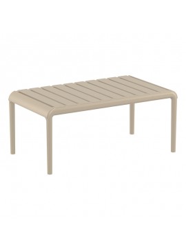 SIESTA PARIS TAUPE ΤΡΑΠΕΖΙ 90X50X40εκ. ΠΟΛ/ΝΙΟΥ 90X50X40εκ.20.0852