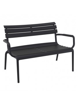 SIESTA PARIS ΚΑΝΑΠΕΣ BLACK 116X70X75εκ. ΠΟΛ/ΝΙΟΥ 116X70X75εκ.20.0856