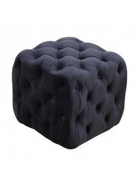 ZITA PLUS ASTRA ΣΚΑΜΠΟ BLACK VELVET ΥΦΑΣΜΑ 45X45Χ45εκ. 45X45Χ45εκ.40.0161
