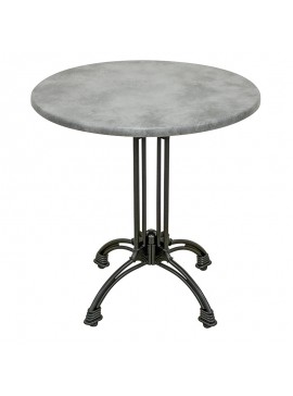 ZITA PLUS CITY 4ΝΥΧΗ ΑΛ. WERZALIT Φ70εκ. ΤΣΙΜΕΝΤΟ Φ70Χ73εκ.08.0168.4