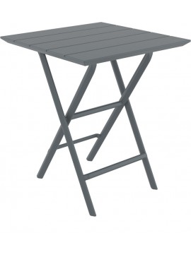 SIESTA HELEN DARK GREY 60Χ60X74εκ. ΤΡΑΠΕΖΙ ΠΤΥΣ/ΝΟ ΠΟΛ/ΝΙΟΥ 60Χ60X74εκ.20.0892
