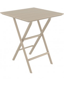 SIESTA HELEN TAUPE 60Χ60X74εκ. ΤΡΑΠΕΖΙ ΠΤΥΣ/ΝΟ ΠΟΛ/ΝΙΟΥ 60Χ60X74εκ.20.0894