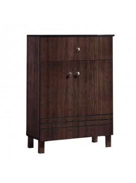 ZITA PLUS ΠΑΠΟΥΤΣΟΘΗΚΗ 60Χ33Χ90εκ. WENGE/2ΠOPT.+1ΣYPTΑΡΙ/2 ΡΑΦΙΑ 60Χ33Χ90εκ.39.0031