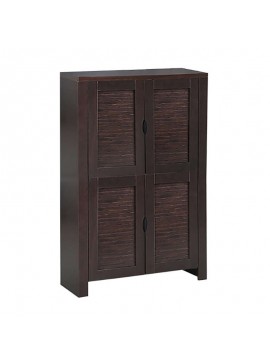 ZITA PLUS ΠΑΠΟΥΤΣΟΘΗΚΗ 80Χ32Χ127εκ. WENGE/4 ΠΟΡΤΕΣ/4 ΡΑΦΙΑ 80Χ32Χ127εκ.39.0026