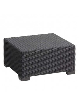 ZITA PLUS CALIFORNIA ΑΝΘΡΑΚΙ ΤΡΑΠΕΖΙ 68Χ68Χ35εκ. 68X68X35εκ.53.0452