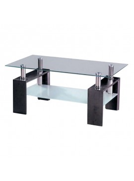 ZITA PLUS LINEA WENGE 100Χ60Χ42εκ.ΤΡΑΠΕΖΙ ΣΑΛΟΝΙΟΥ 100Χ60Χ42εκ.09.0607