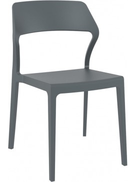 SIESTA SNOW DARK GREY ΚΑΡΕΚΛΑ ΠΟΛ/ΝΙΟΥ 53Χ56Χ83εκ.20.0158